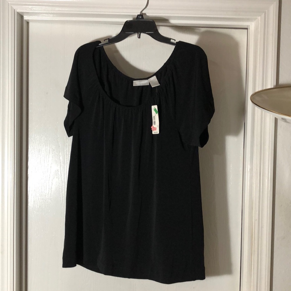 Elegant Black Women's Top